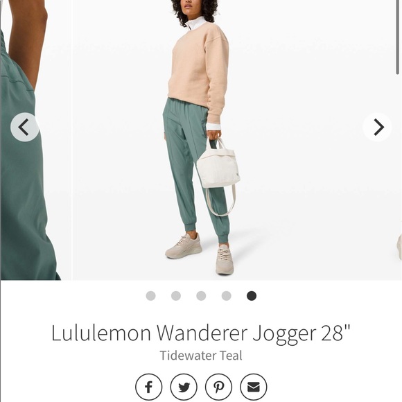 Lululemon Wanderer Jogger 28” - Picture 5 of 5